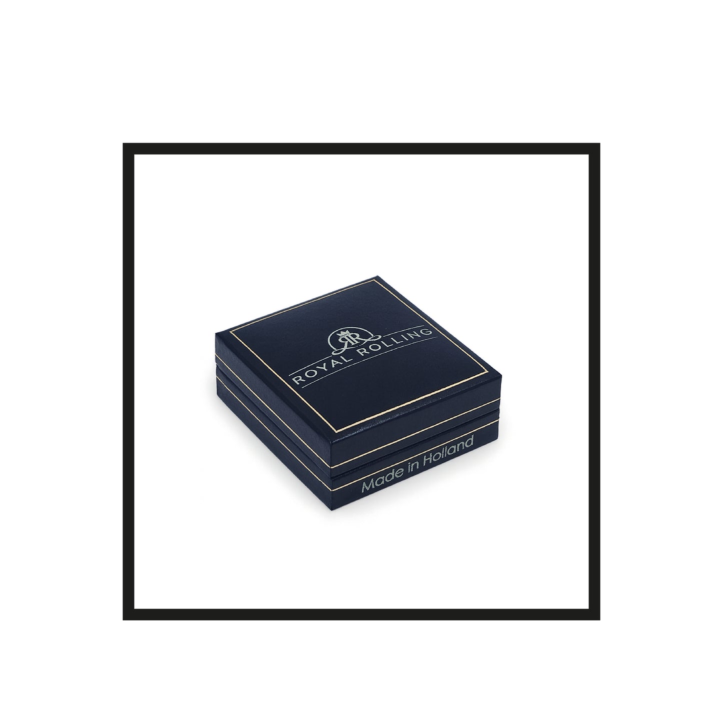Royal Rolling, Fortuna Collection, Virtue, in a Black faux leather box.