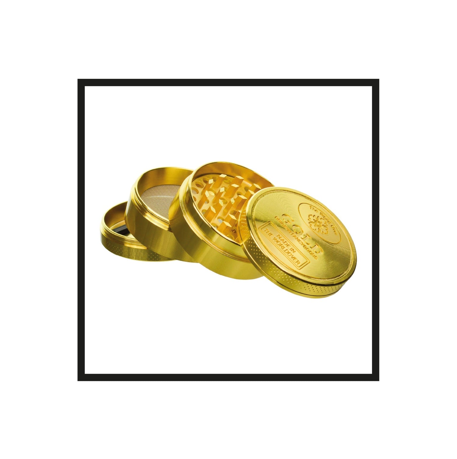 Royal Rolling Gold Grinder Scraper 4 parts Holland 