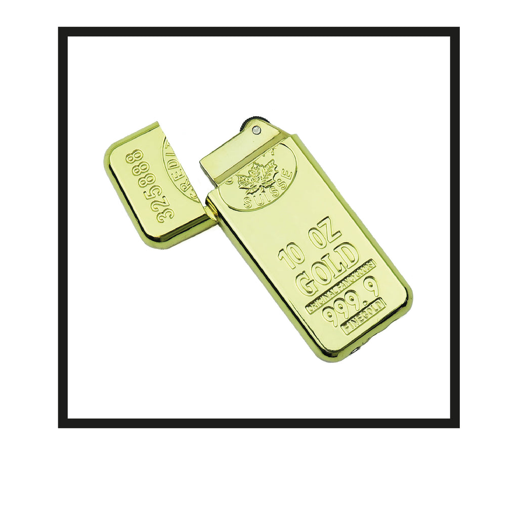 Royal Rolling Cone Handmade in Holland (Amsterdam, Alkmaar, Rotterdam, North Holland). Lighter 10 ox Gold 999 999,9 325888 original Fancygoods Finegold flint open