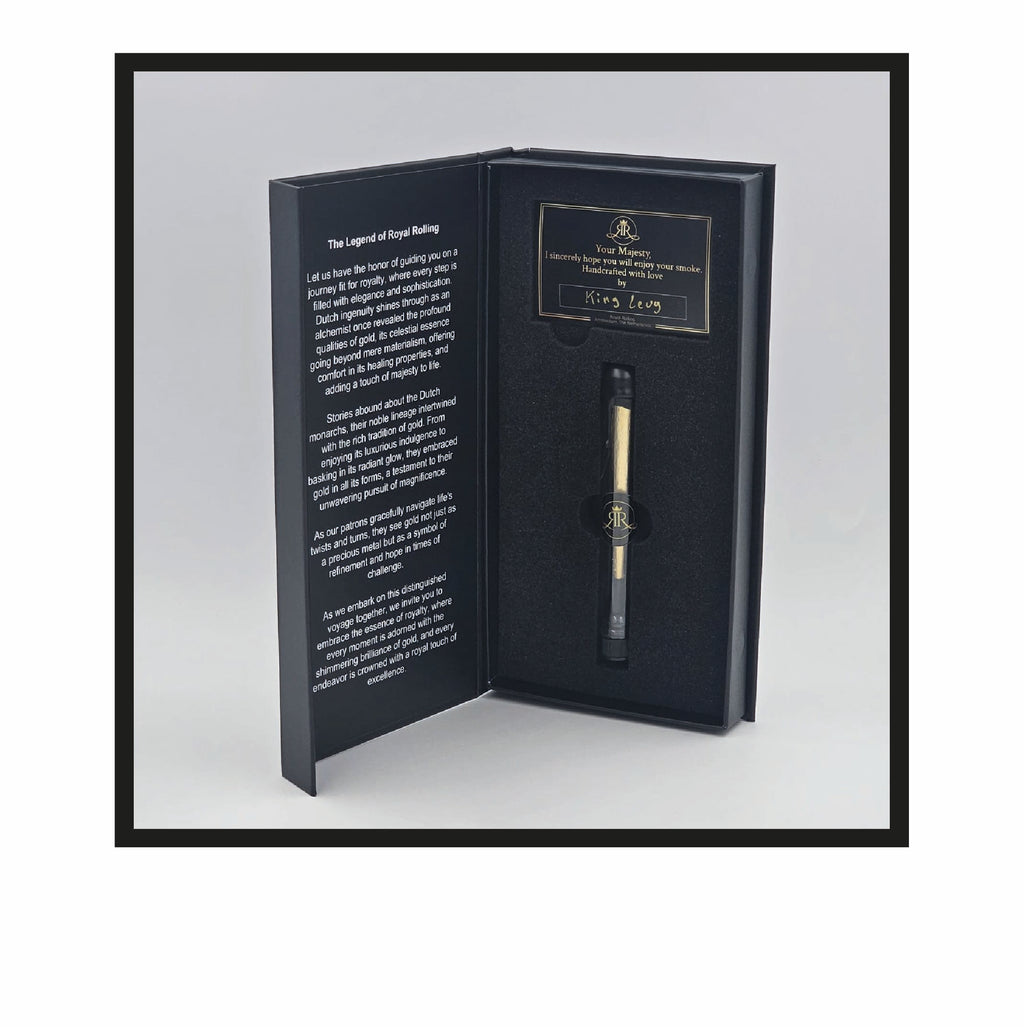 ROYAL ROLLING | 24K GOLD DELUXE GIFT BOX | SIZE L