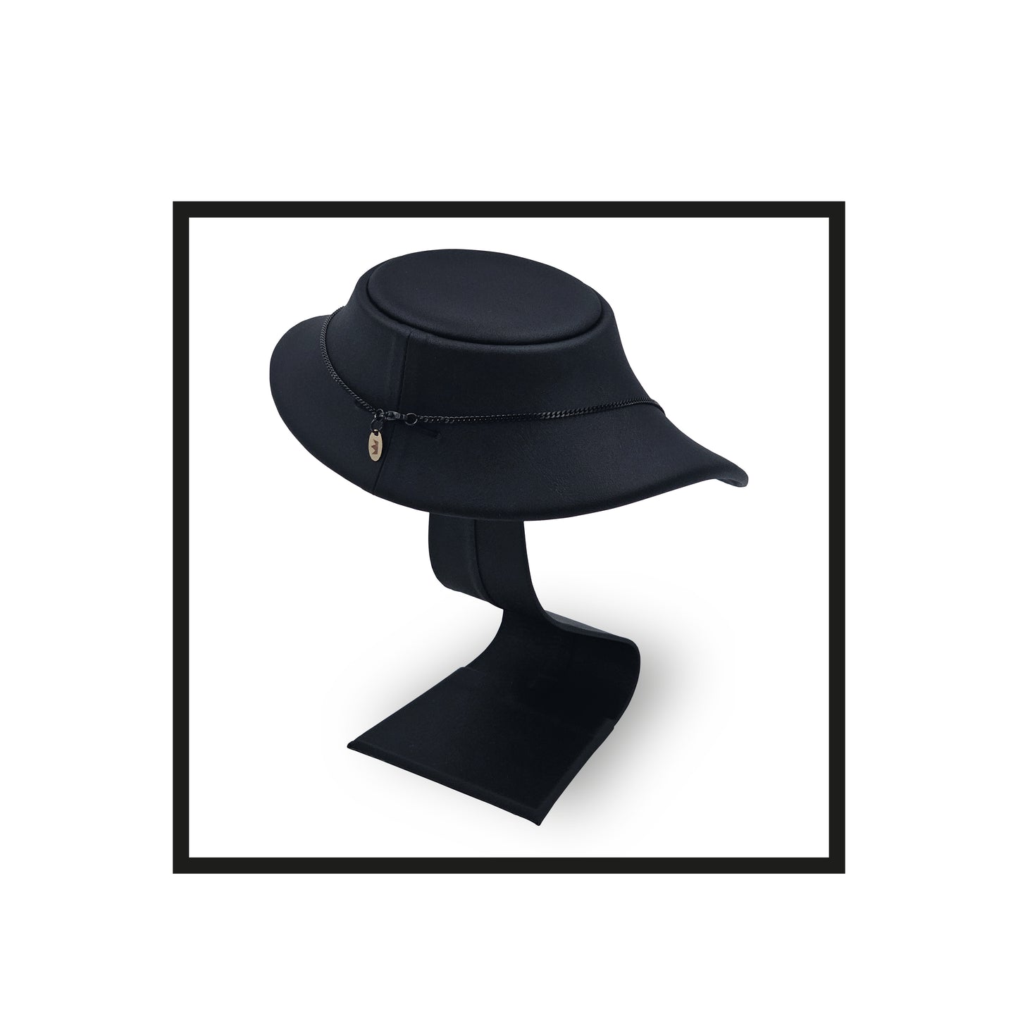 Royal Rolling The Audacious, Black Necklace, Stainless steel, Back