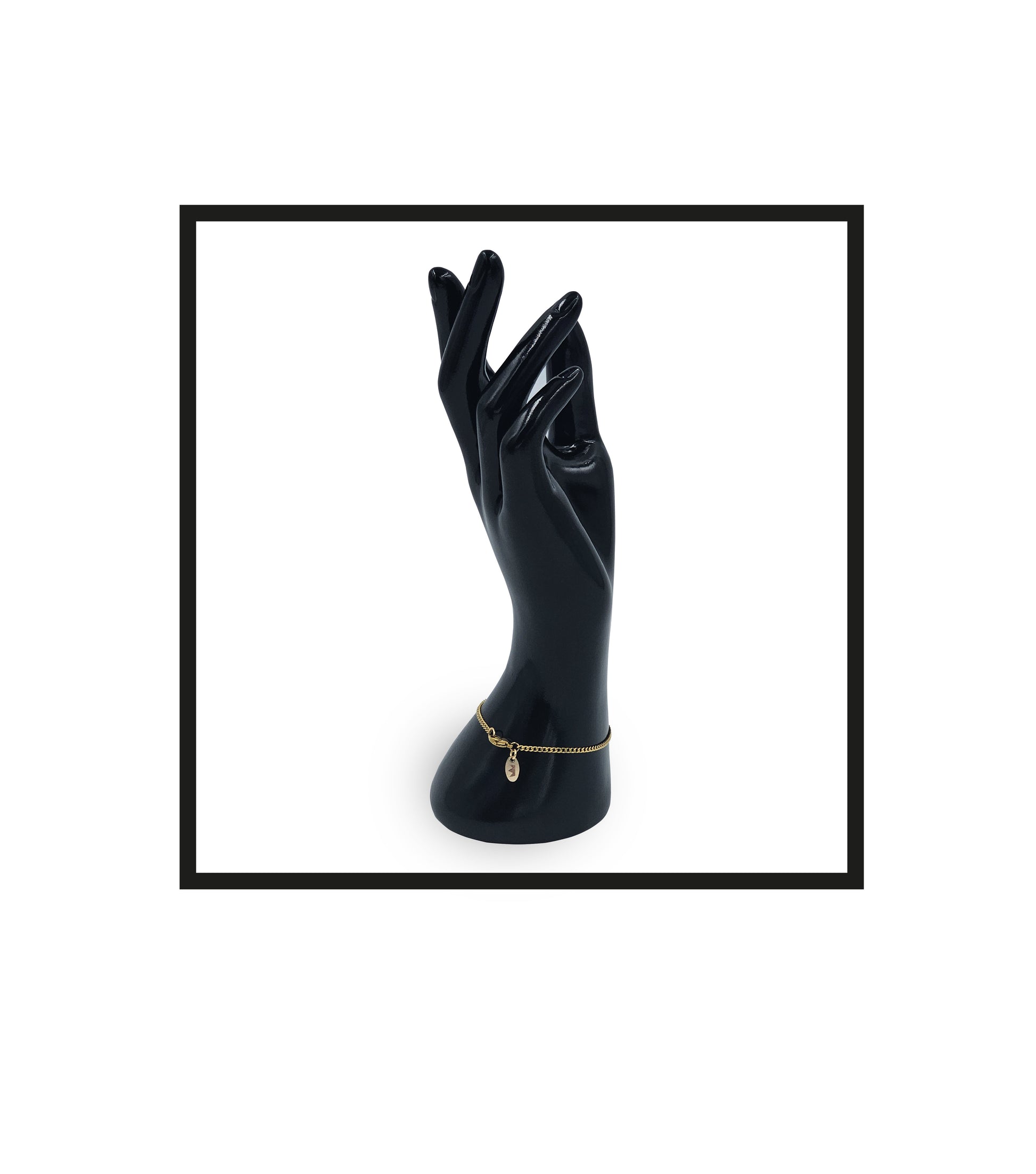 Royal Rolling The Overseer, Gold, Stainless steel Bracelet, on a wrist, Gold-filled talisman.