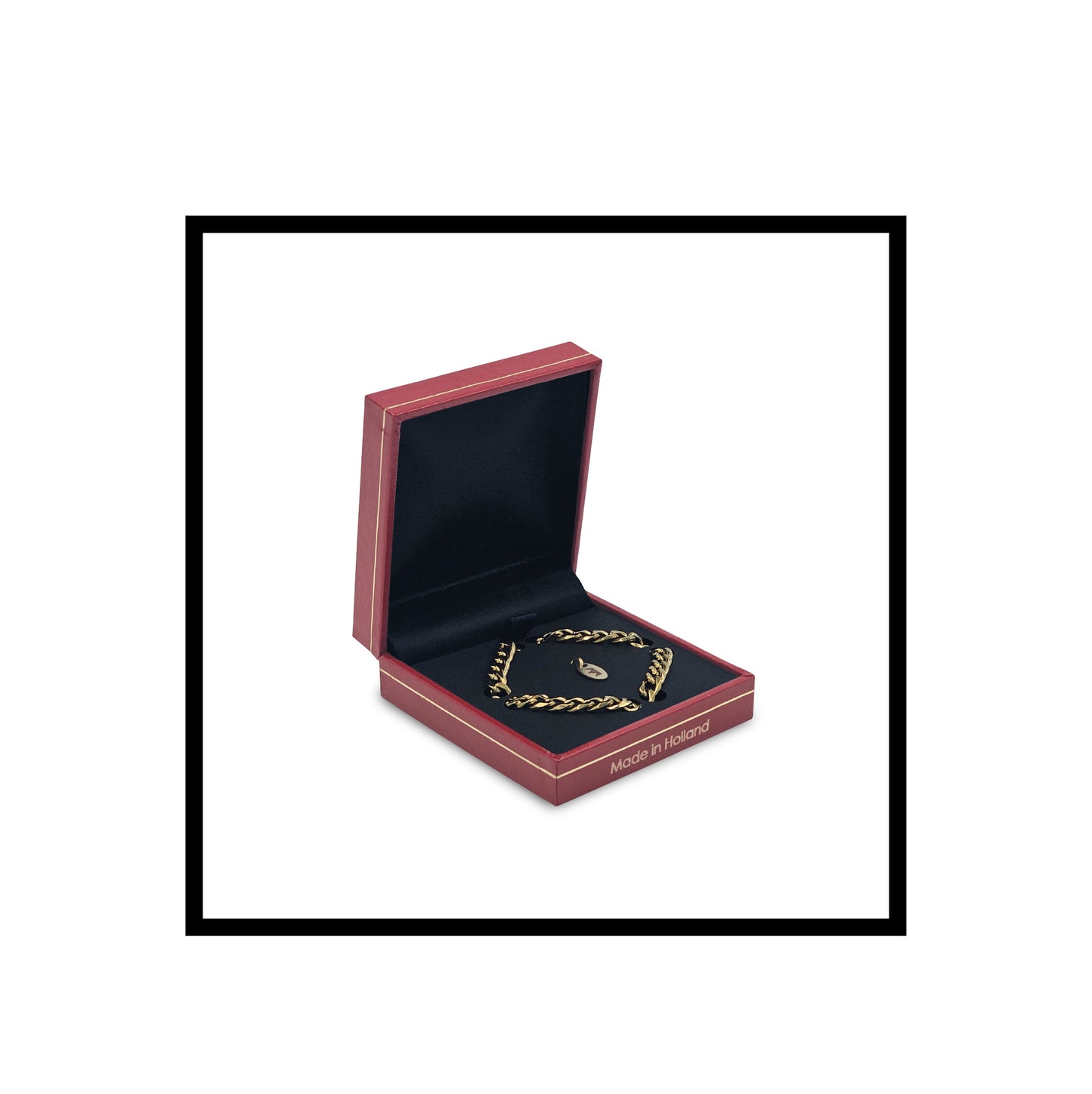 THE SHEPHERD | OPEN BOX | BY ROYAL ROLLING | PART OF THE FORTUNA COLLECTION | 24K GOLD FILLED TALISMAN | GOLD BRACELET