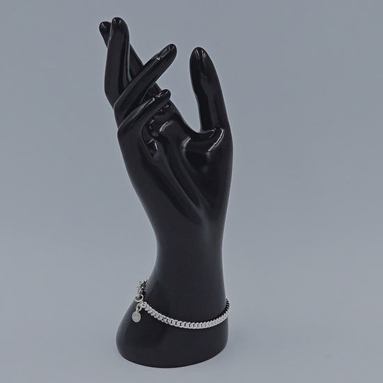 Royal Rolling The Archangel, 925 Sterling Silver, Bracelet on Wrist. Silver talisman, Video.