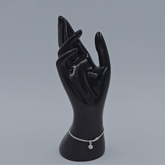 Royal Rolling The Guardian, 925 Sterling Silver, Bracelet on a Wrist, Silver talisman, video.